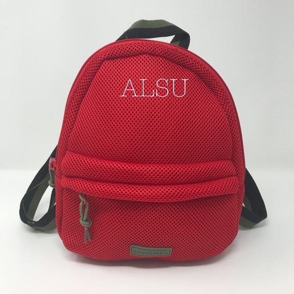 Converse Mesh AF IF Backpack Red W AUTHENTIC - Picture 2 of 8